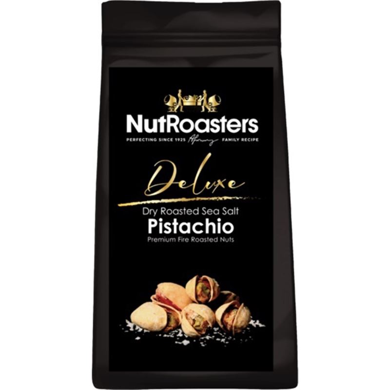 NutRoasters – Dry Roasted Sea Salt Pistachio Deluxe 160g