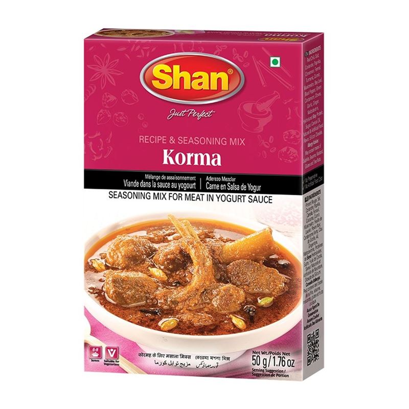 Shan – Recipe & Seasoning Mix Korma 50g
