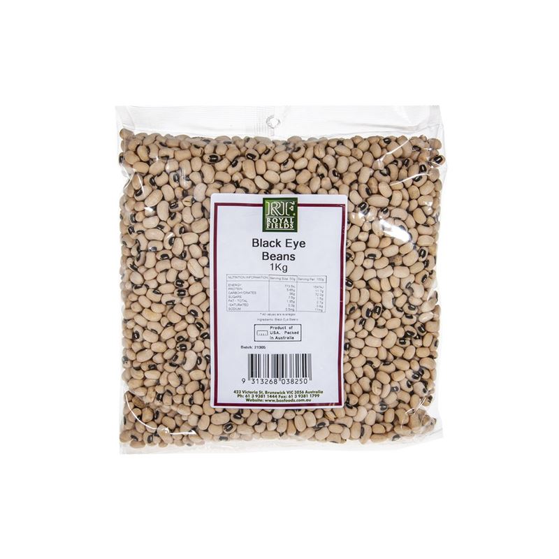 Royal Fields – Black Eye Beans 1kg