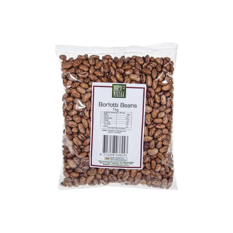Royal Fields – Borlotti Beans 1kg