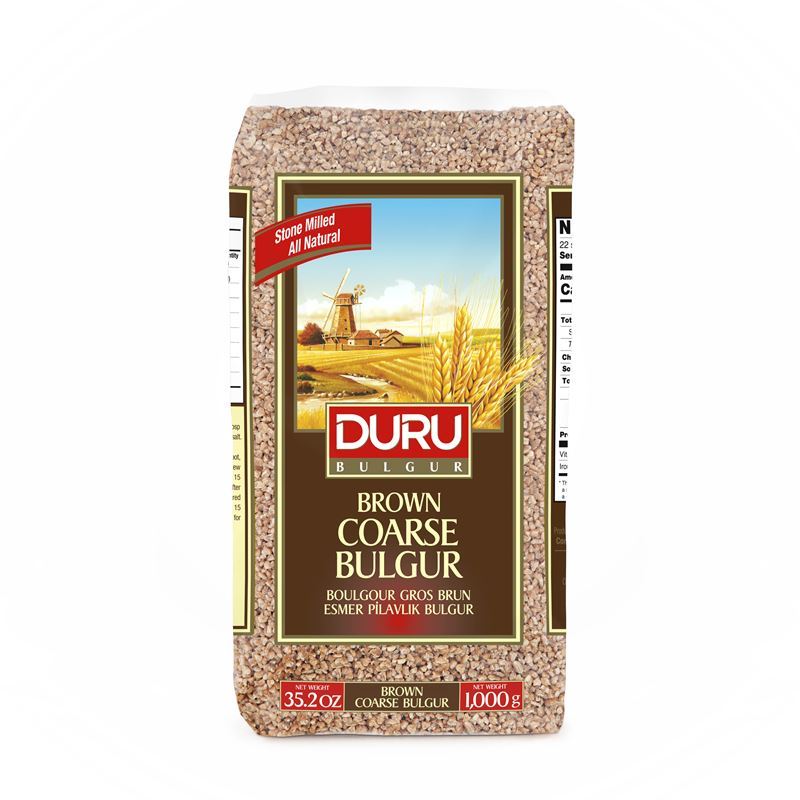 Duru – Bulgur Brown Coarse Stone Milled 100% Natural 1Kg