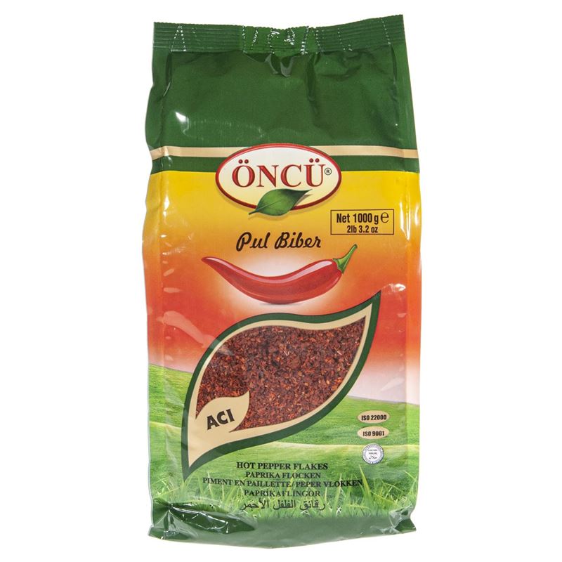 Oncu – Hot Pepper Flakes Yaprak Biber 1Kg