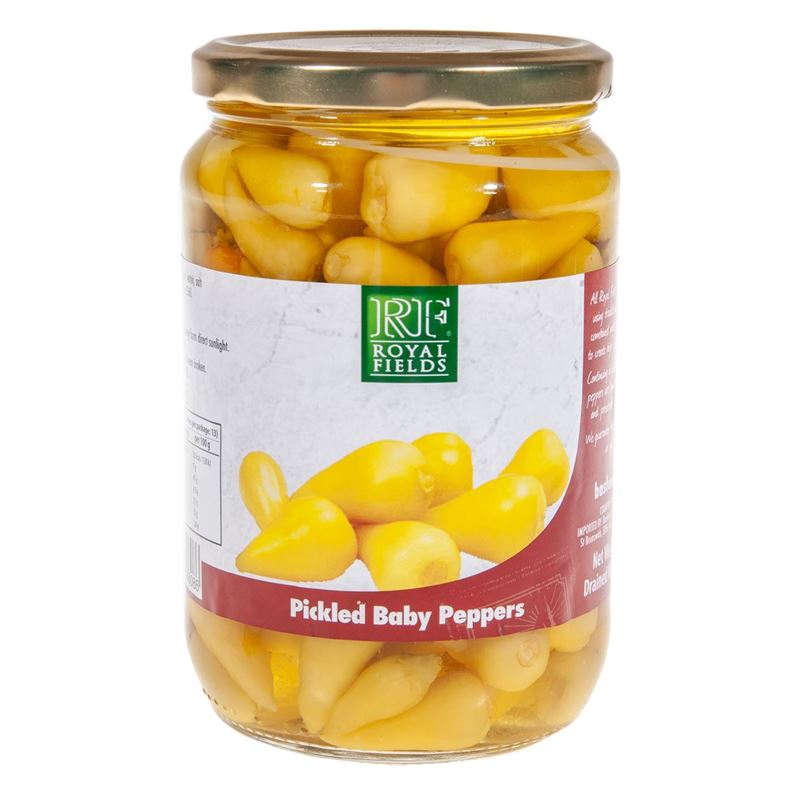 Royal Fields – Baby Pepper Pickles 680g