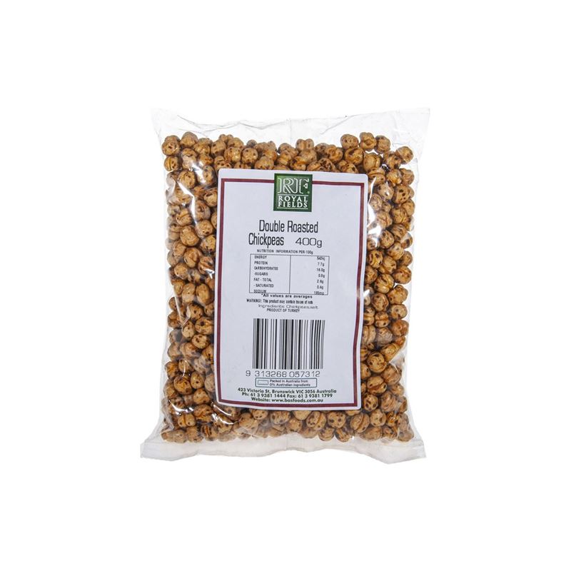 Royal Fields – Double Roasted Chickpeas 400g