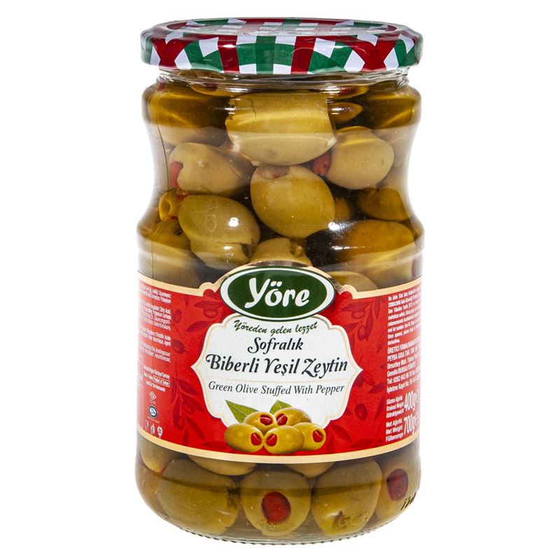 Yore – Green Stuffed Olives 690g