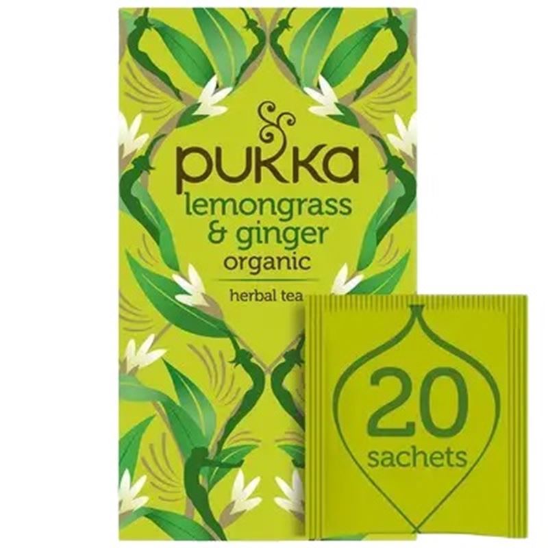 Pukka – Lemongrass & Ginger Tea Bags Pack of 20