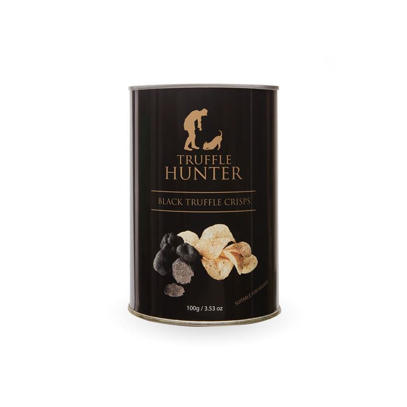 Truffle Hunter – Black Truffle Crisps 100g Tin