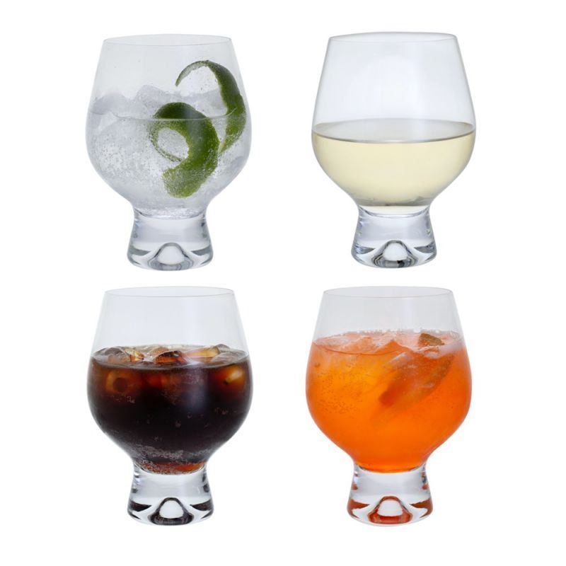 Dartington Crystal – The All Rounder 570ml Tumbler/Goblet Set of 4 (Made in Europe)
