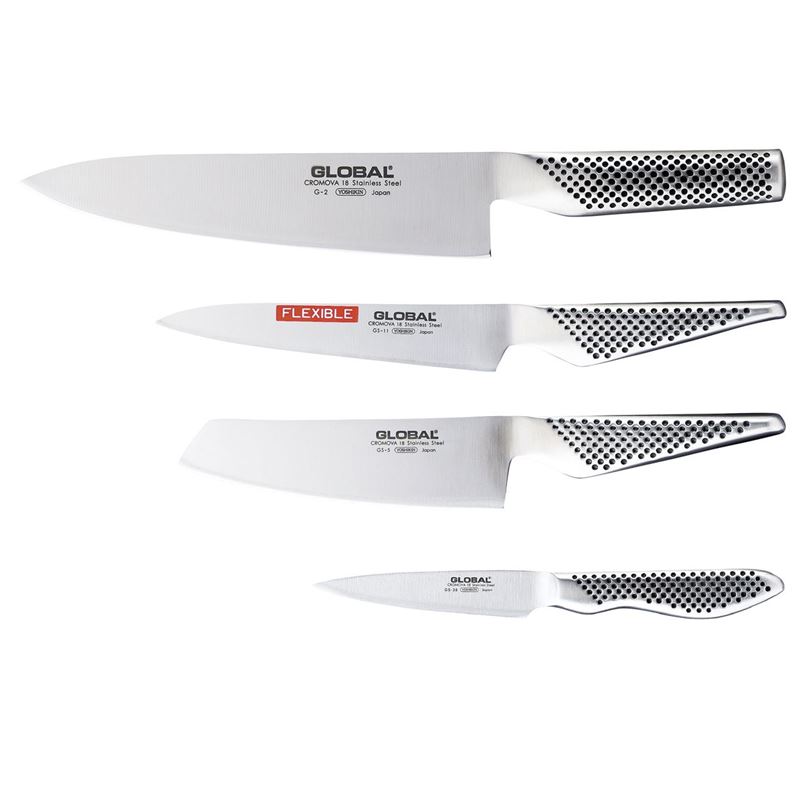 Global – 4pc Special Edition Cooks Knife Set (Made in Japan)