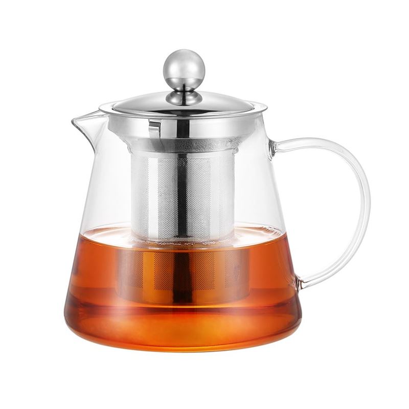 Zuhause – Markus Glass Tea Pot with Stainless Steel Infuser 800ml