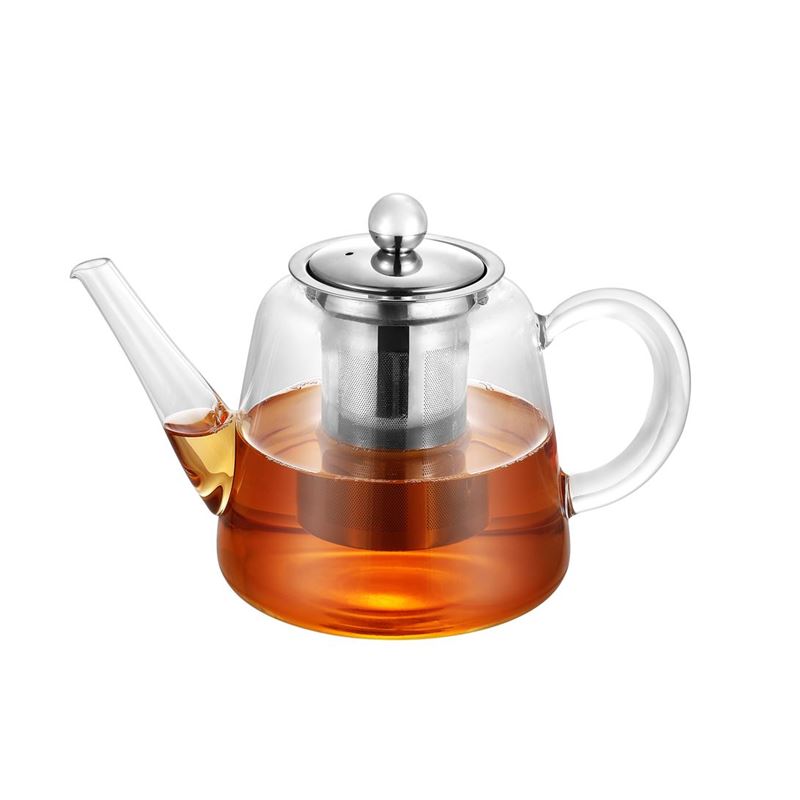 Zuhause – Jaxon Glass Tea Pot with Stainless Steel Infuser 800ml