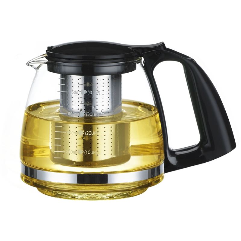 Zuhause – Fox Glass Tea Pot with Stainless Steel Infuser 750ml