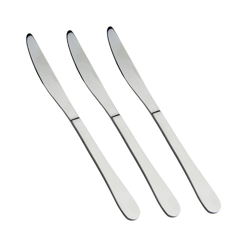 Benzer – Classic Stainless Steel Table Knife Set of 3