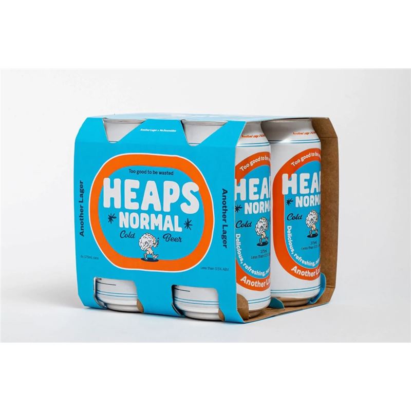 Heaps Normal – Quiet Another Lager 375ml Can 4 Pack (Made in Australia)