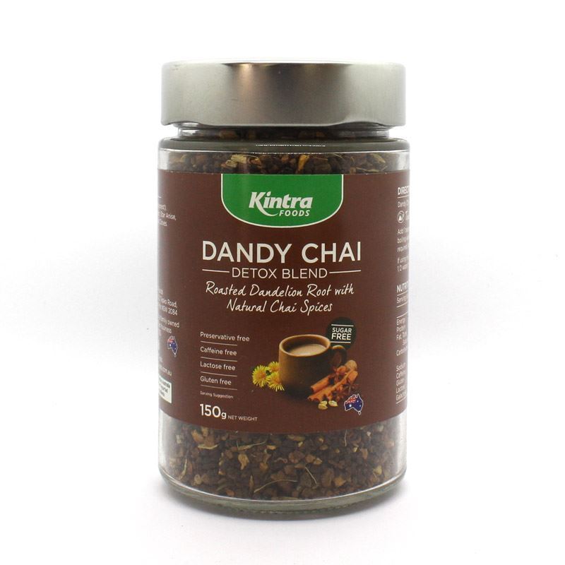 Kintra Foods – Loose Leaf Tea Dandy Chai Glass Jar 150g