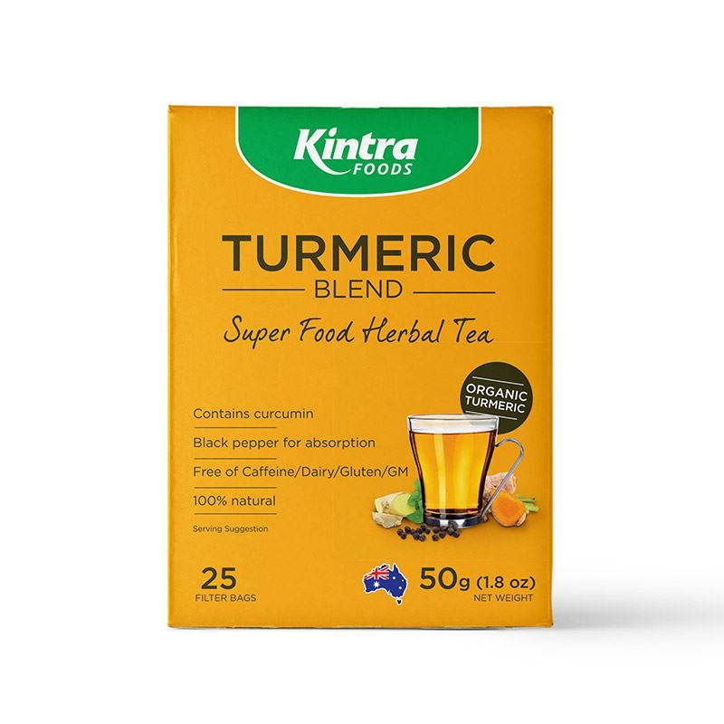 Kintra Foods – Turmeric Herbal Tea Bag Pack of 25