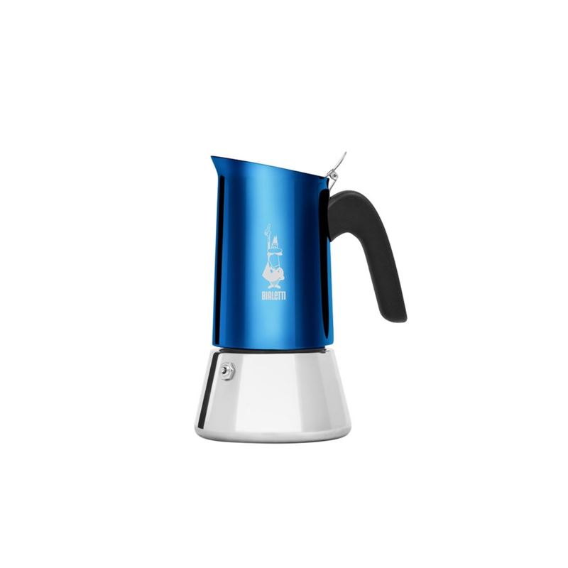 Bialetti – Venus Blue Stainless Steel Induction 4 Cup Espresso Maker