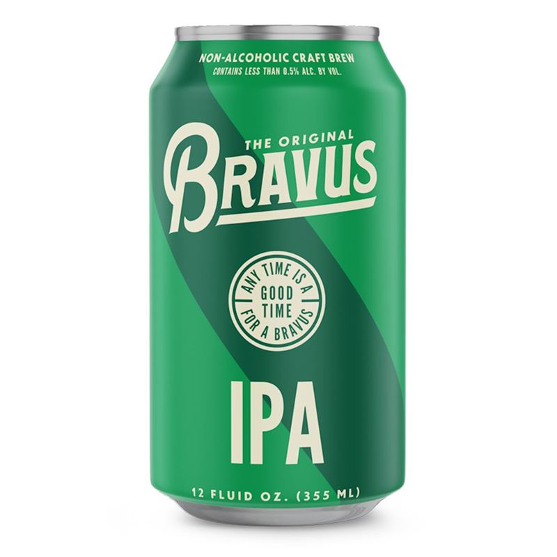 Bravus – IPA Non-Alcoholic Beer 355ml Can