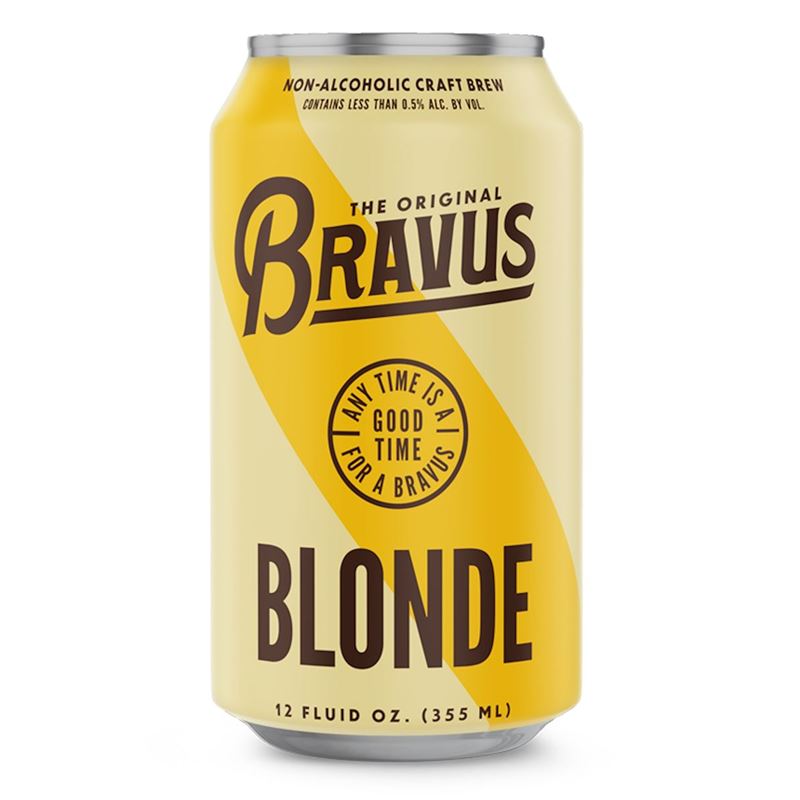 Bravus – Blonde Non-Alcoholic Beer 355ml Can