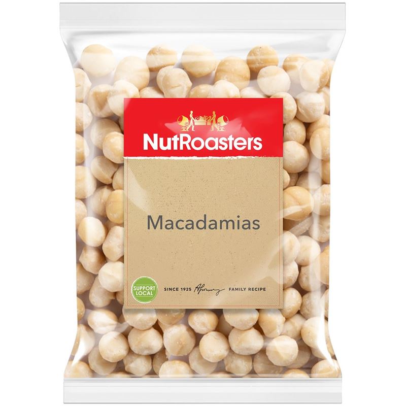 NutRoasters – Macadamia Unsalted 250g