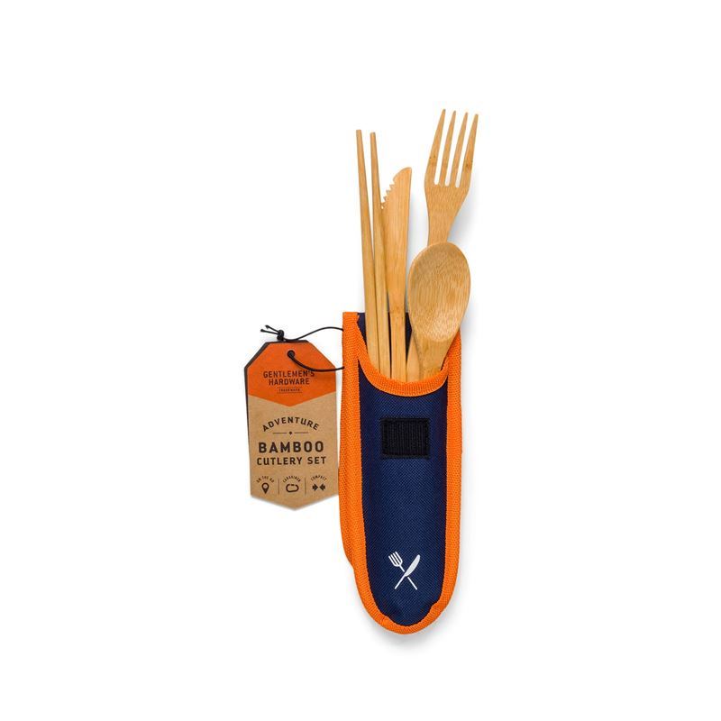 Gentleman’s Hardware – Travel Bamboo Cutlery Set