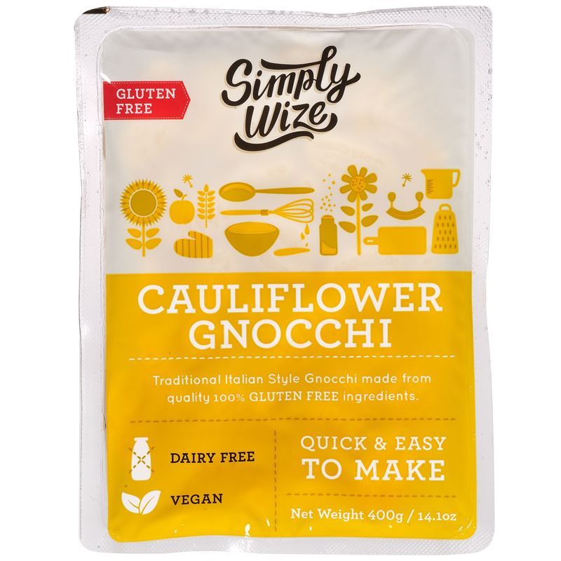 Simply Wize – Gluten Free Cauliflower Gnocchi 400g