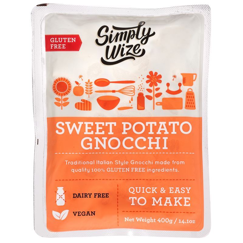 Simply Wize – Gluten Free Sweet Potato Gnocchi 500g