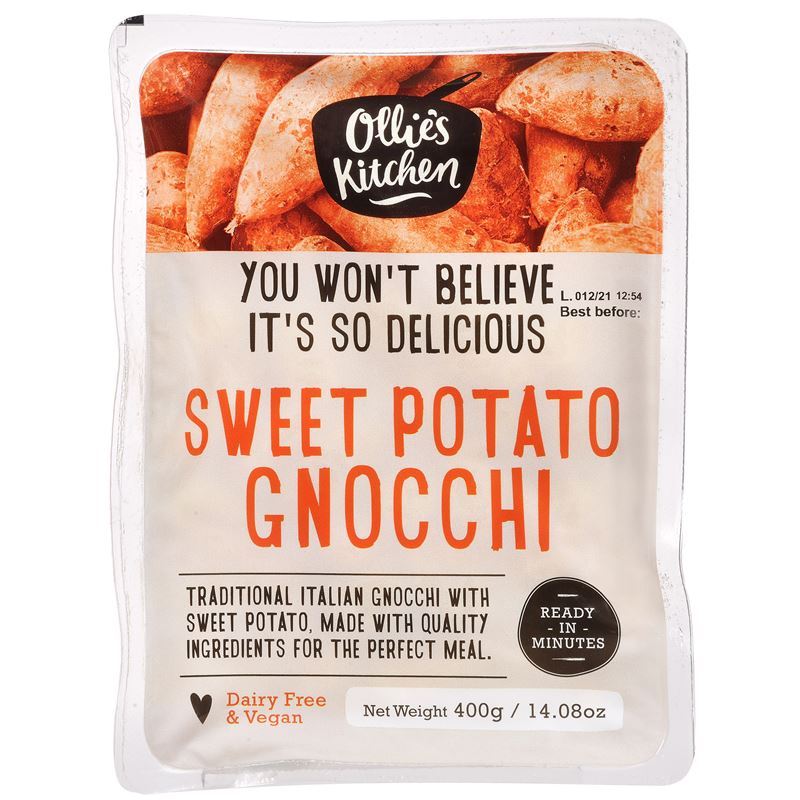 Ollie’s Kitchen – Sweet Potato Gnocchi 400g