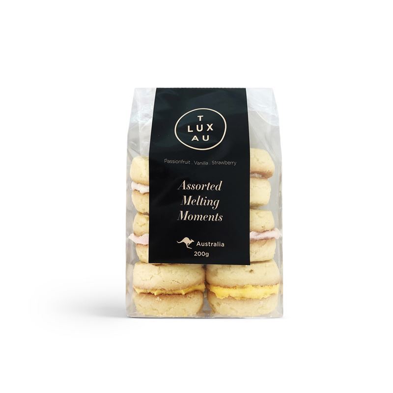 T Lux Au – Assorted Melting Moments 200g (Made in Australia)