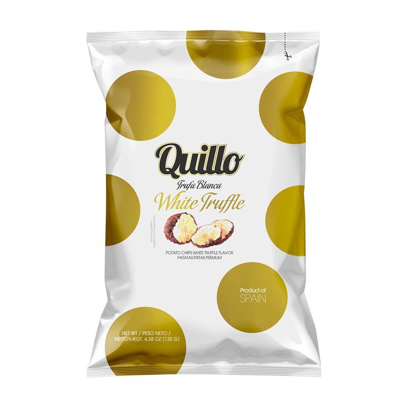 Quillo – White Truffle Chips 130g