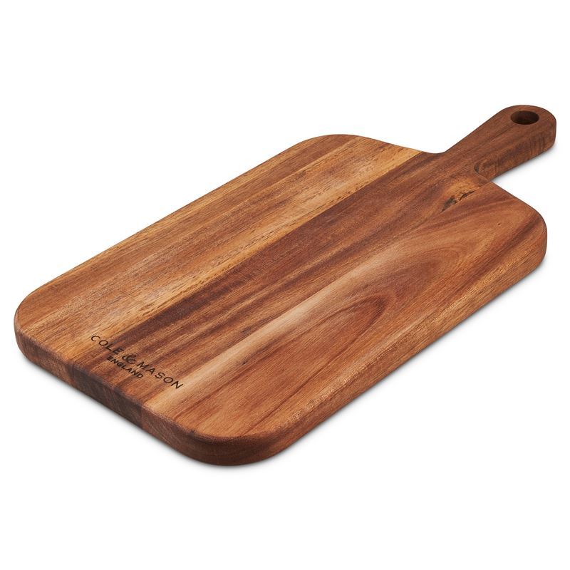 Cole & Mason – Barkway Acacia Chopping Paddle Board Small 42.2×21.2×2.2cm