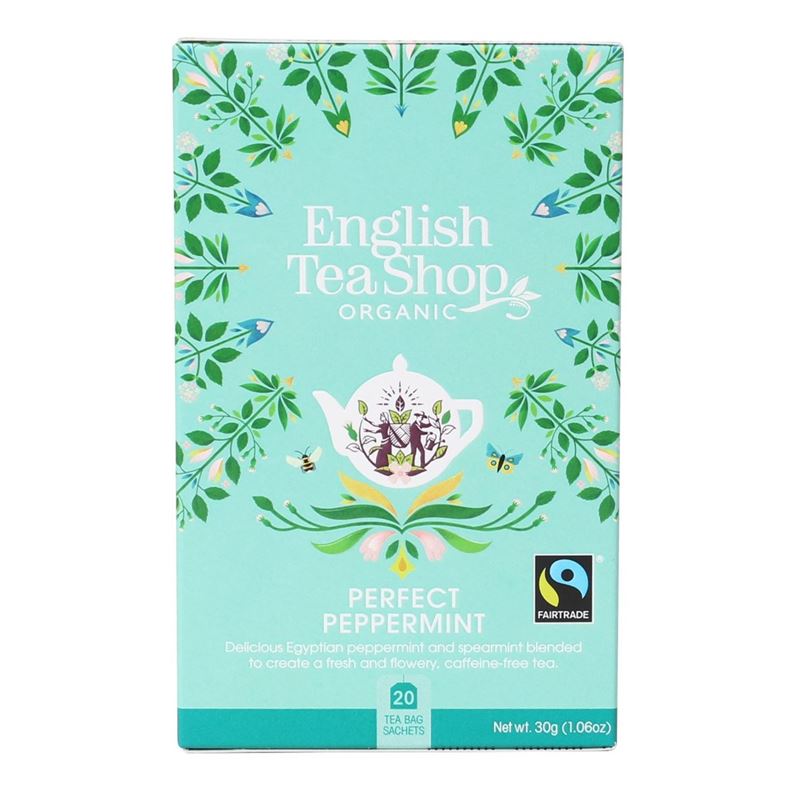 English Tea Shop – Organic Peppermint 20 Tea Bag