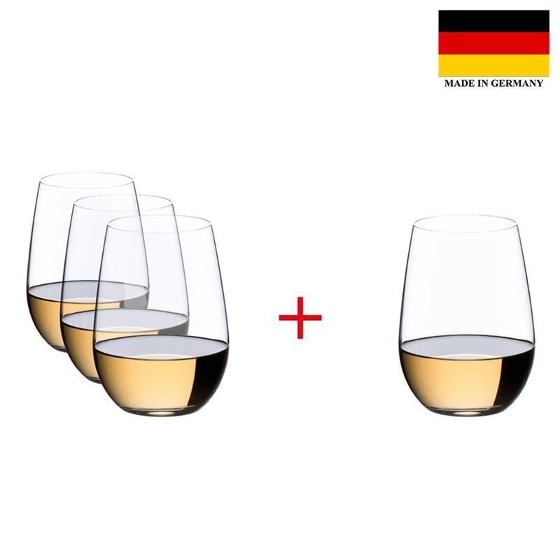 Riedel – ‘O Series’ Pay 3 Get 4 Riesling/Sauvignon Blanc 375ml(Made in Germany)