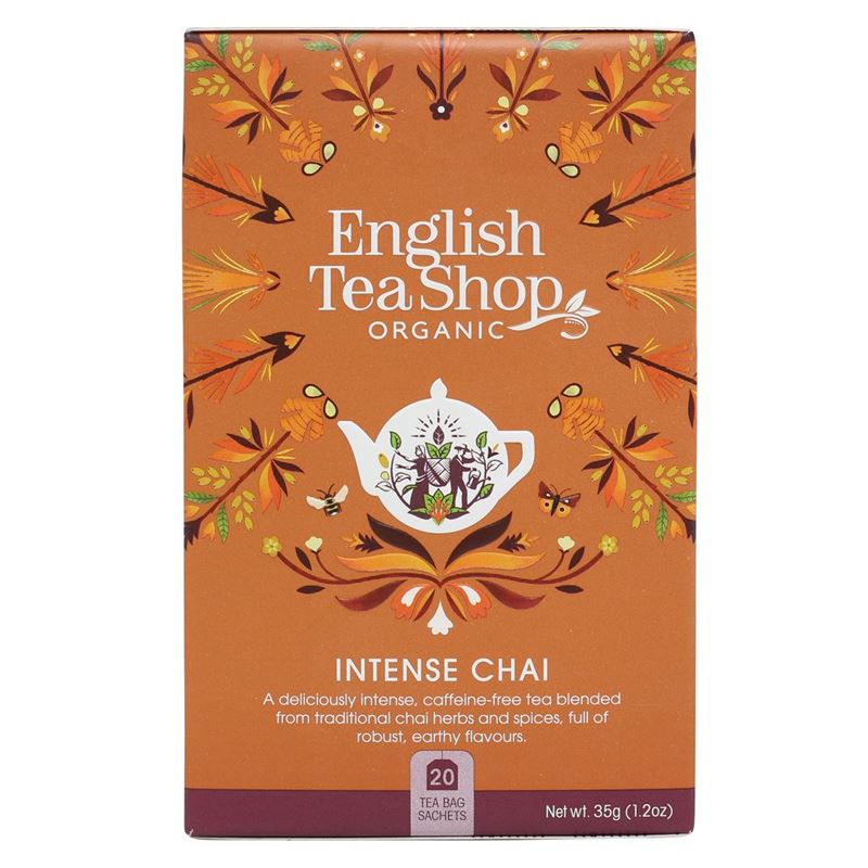 English Tea Shop – Organic Intense Chai 20 Tea Bag
