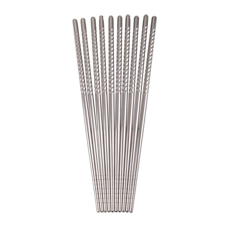 D-Line – Stainless Steel Chopsticks Set of 5