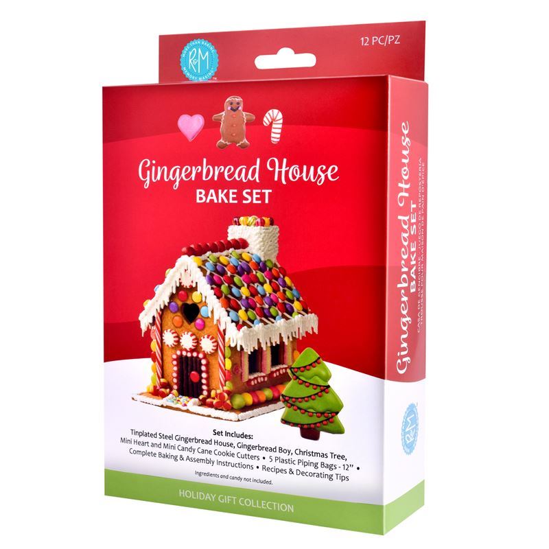 R & M – Gingerbread House Cutter Baking 7pc Set