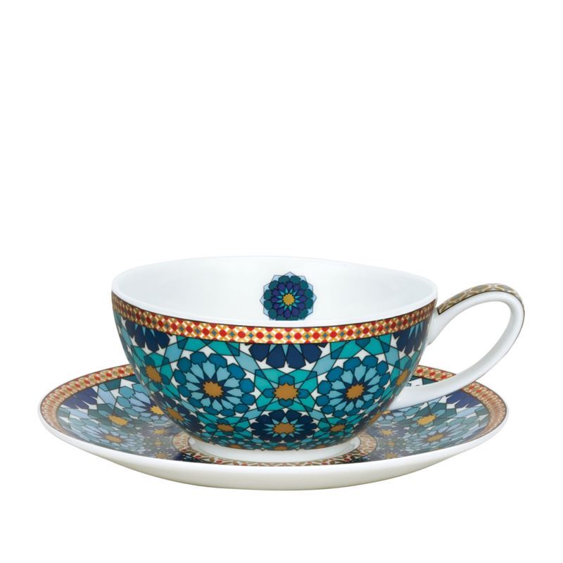 Dunoon – Tea for One Cup & Saucer Bone China Ishtar (Made in England)