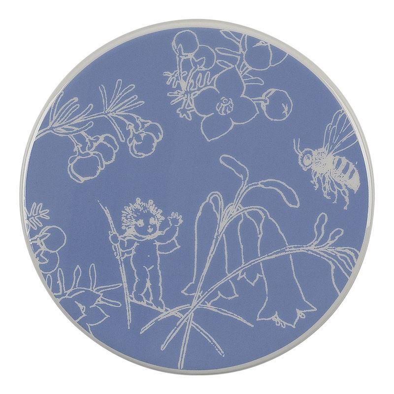 May Gibbs by Ecology – Ceramic Coaster Round Flower Babies Silhouette