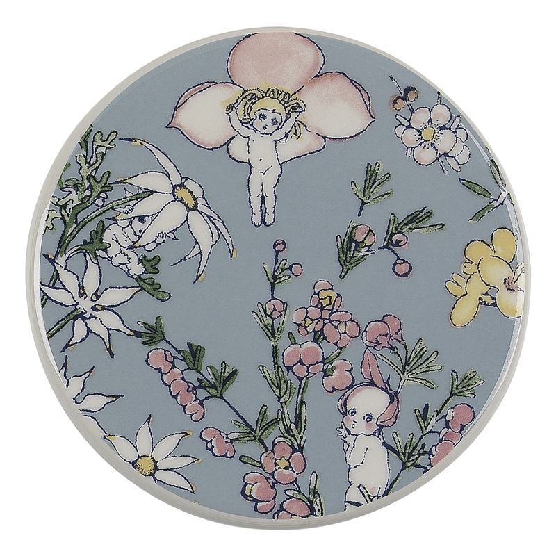 May Gibbs by Ecology – Ceramic Coaster Round Flower Babies Meadow