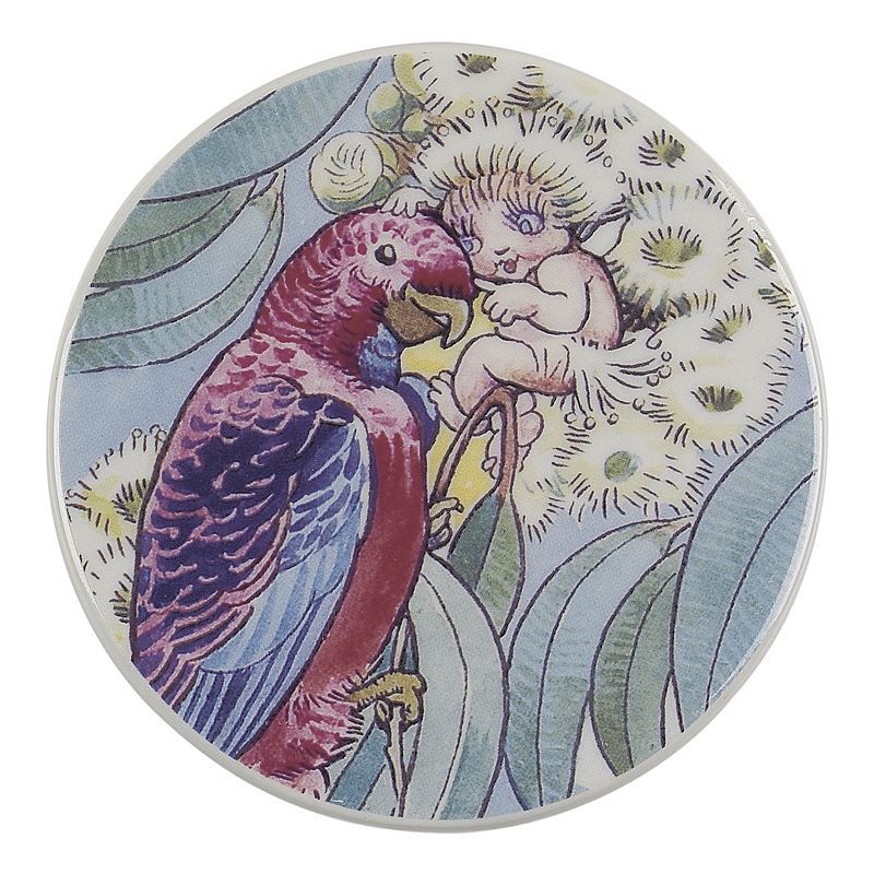 May Gibbs by Ecology – Ceramic Coaster Round Bush Tales