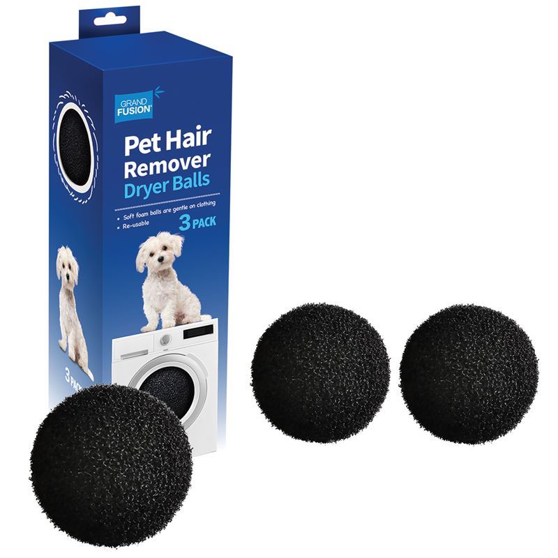 Grand Fusion – Pet Hair Remover Dryer Balls Pack of 3