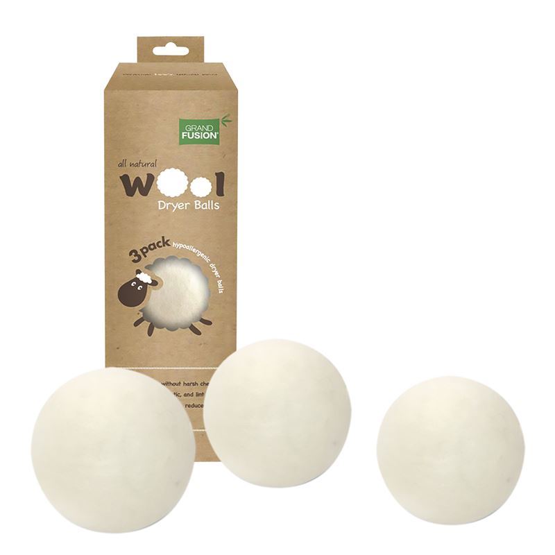 Grand Fusion – Wool Dryer Balls Pack of 3