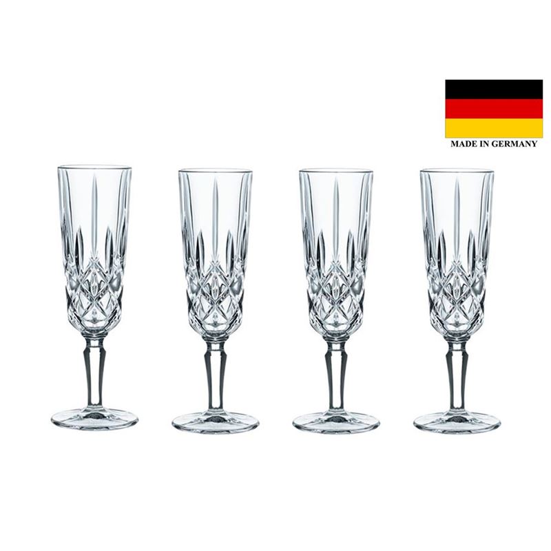 Nachtmann Crystal – Noblesse Champagne 155ml Set of 4 (Made in Germany)