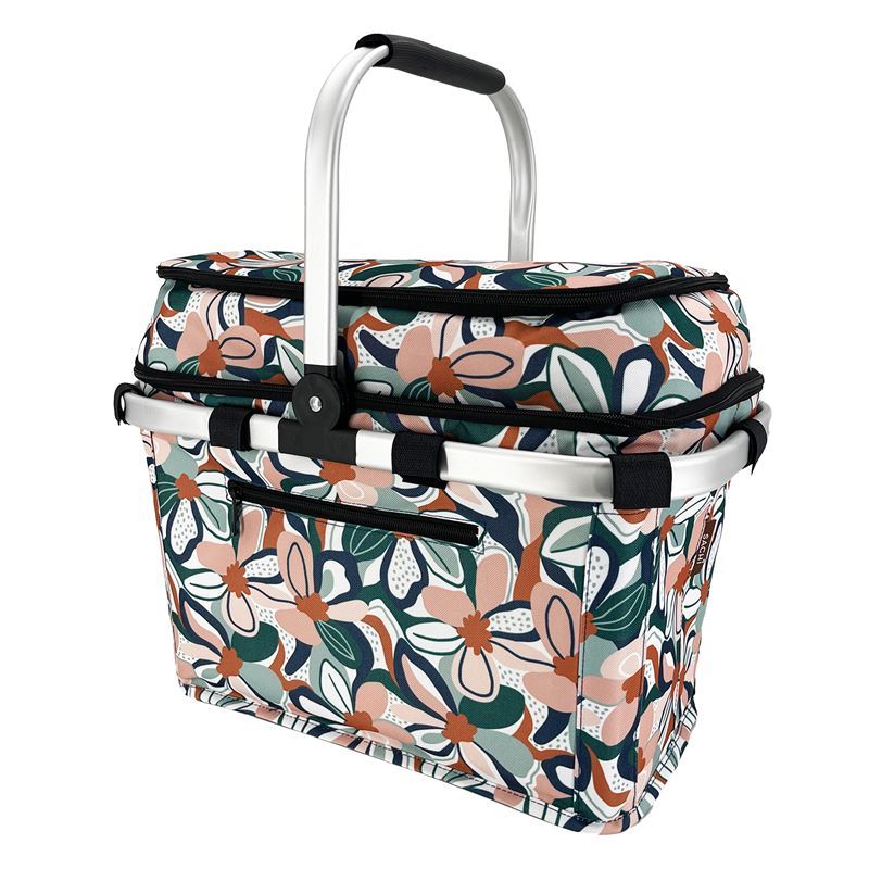 Sachi – 4 Person Insulated Picnic Basket Desert Floral