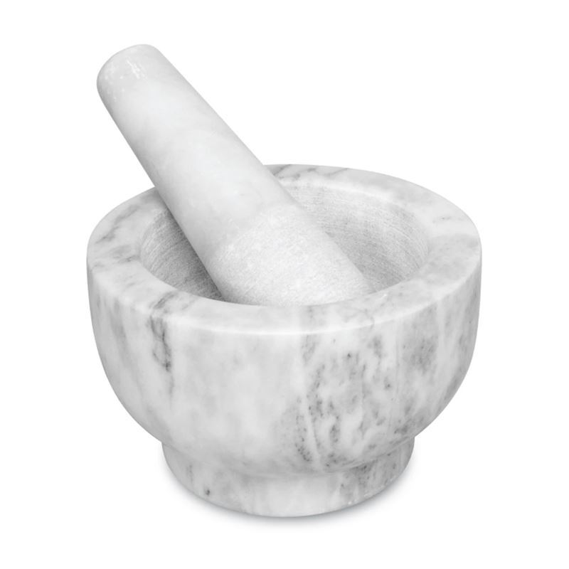 Avanti – Marble Mortar and Pestle White 13cm