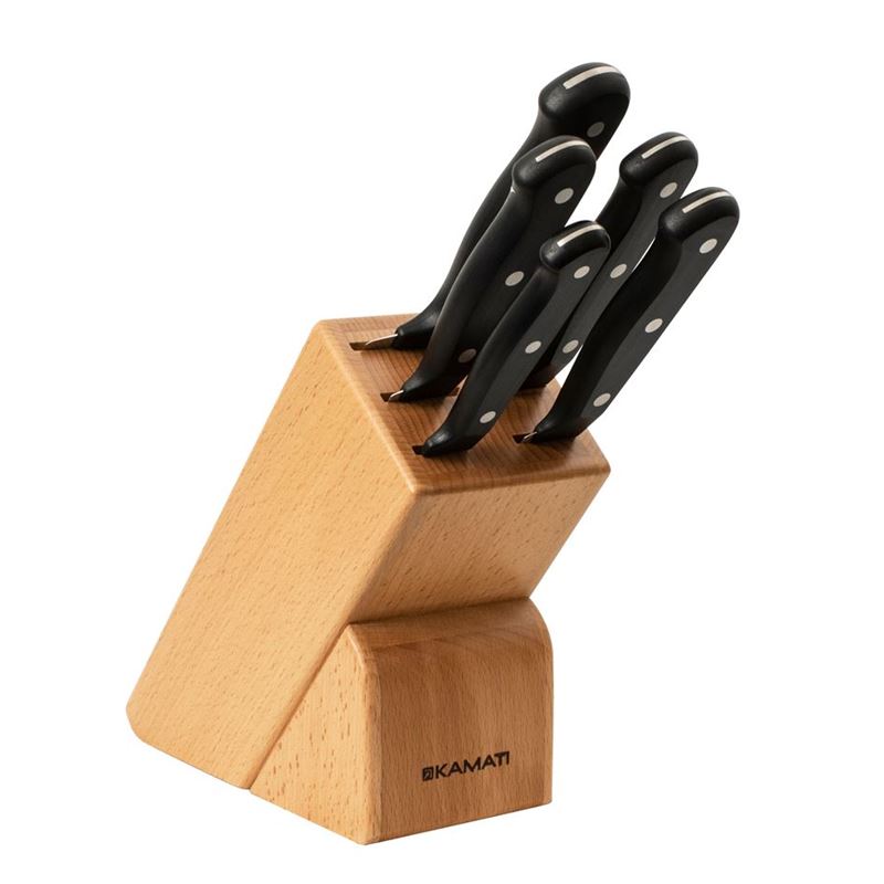 Kamati – 6pc Gourmet Knife Block Set