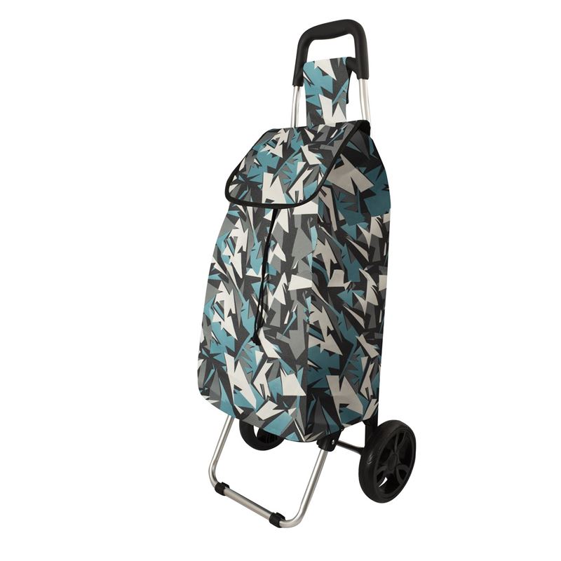 Karlstert – Aluminium Shopping Trolley Abstract Square Handle