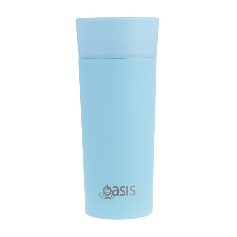 Oasis – Stainless Steel Double Wall Insulated Travel Mug 360ml Island Blue