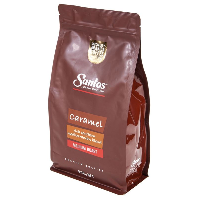 Santos – Caramel Coffee Beans 500g