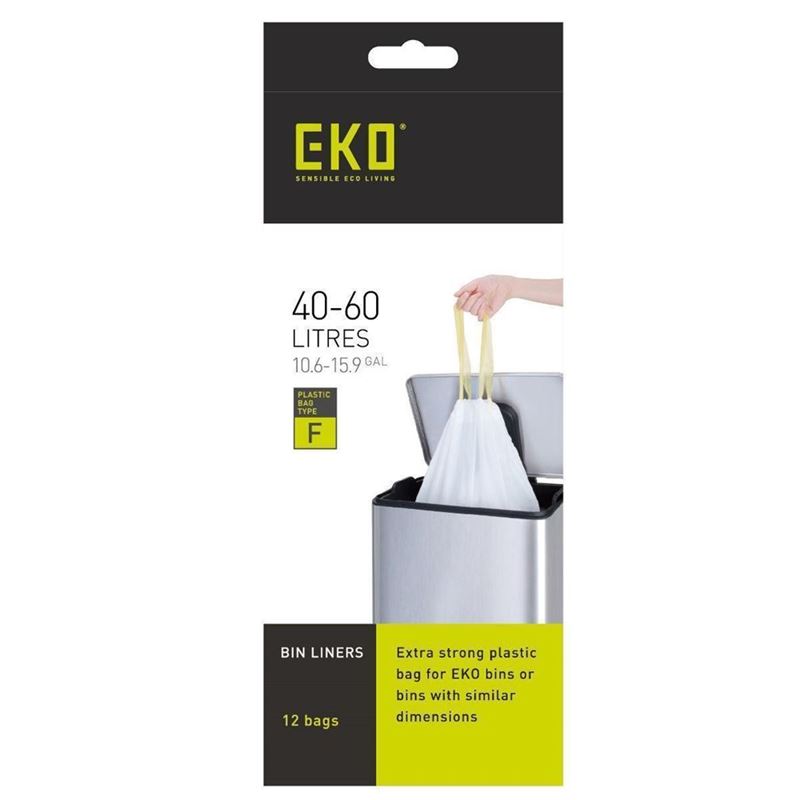 Eko – Can Bin Liners 40-60Ltr Pack of 12